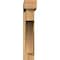 Ekena Millwork Westlake Block Rough Sawn Bracket w/ Offset Brace, Western Red Cedar, 6"W x 30"D x 30"H BKT0604X30X30WTL05RWR - alternate 3